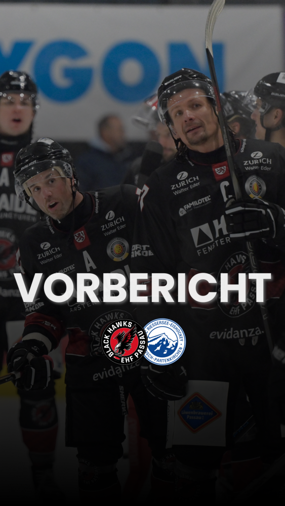 Saisonstart:  Freitag in der Eis-Arena gegen Garmisch   Black Hawks heiß auf den Liga Auftakt 